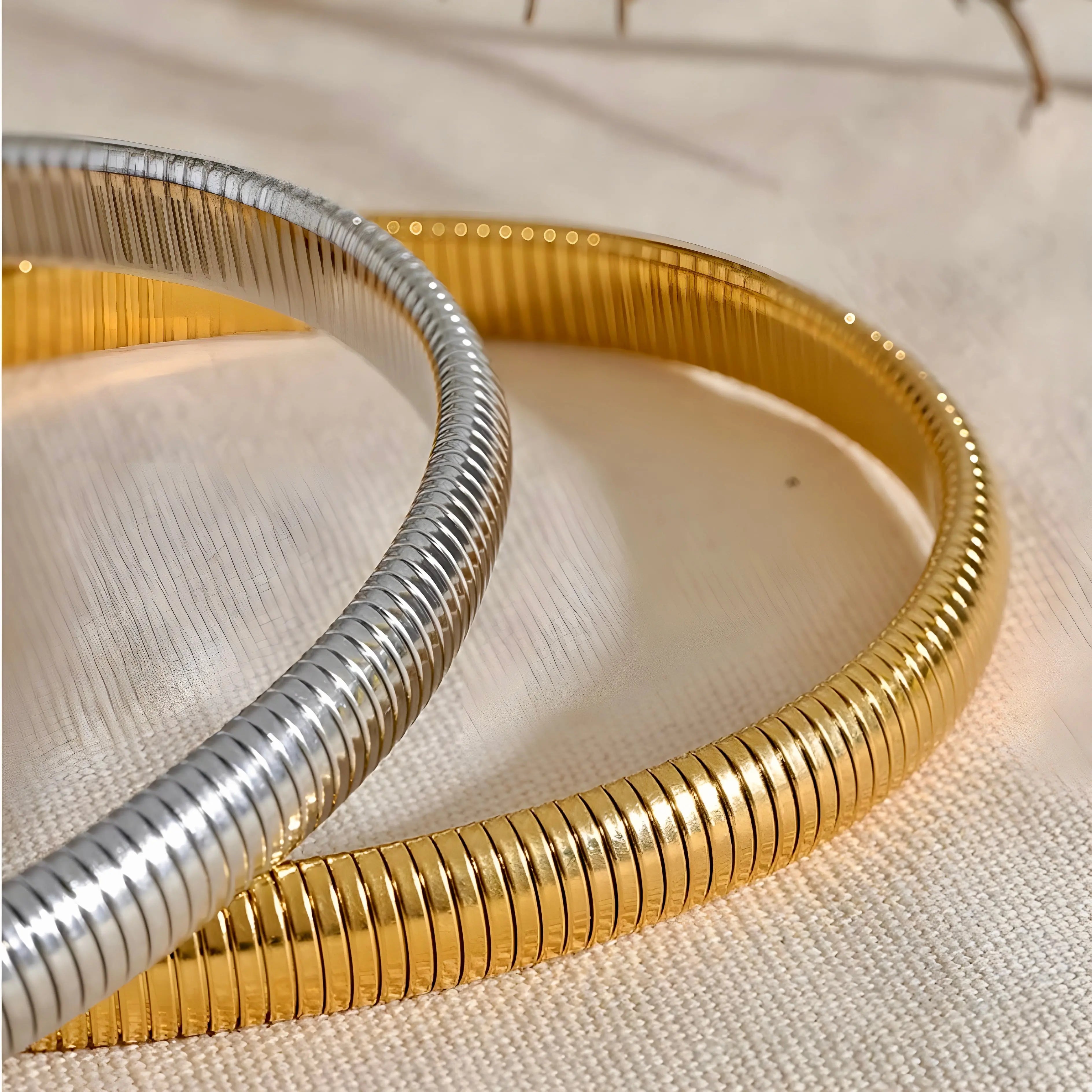 BEHI ALMOND CHOKER - GioielliperfettiAmz