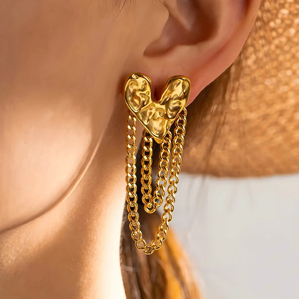 BEHI LEDDA EARRINGS - GioielliperfettiAmz