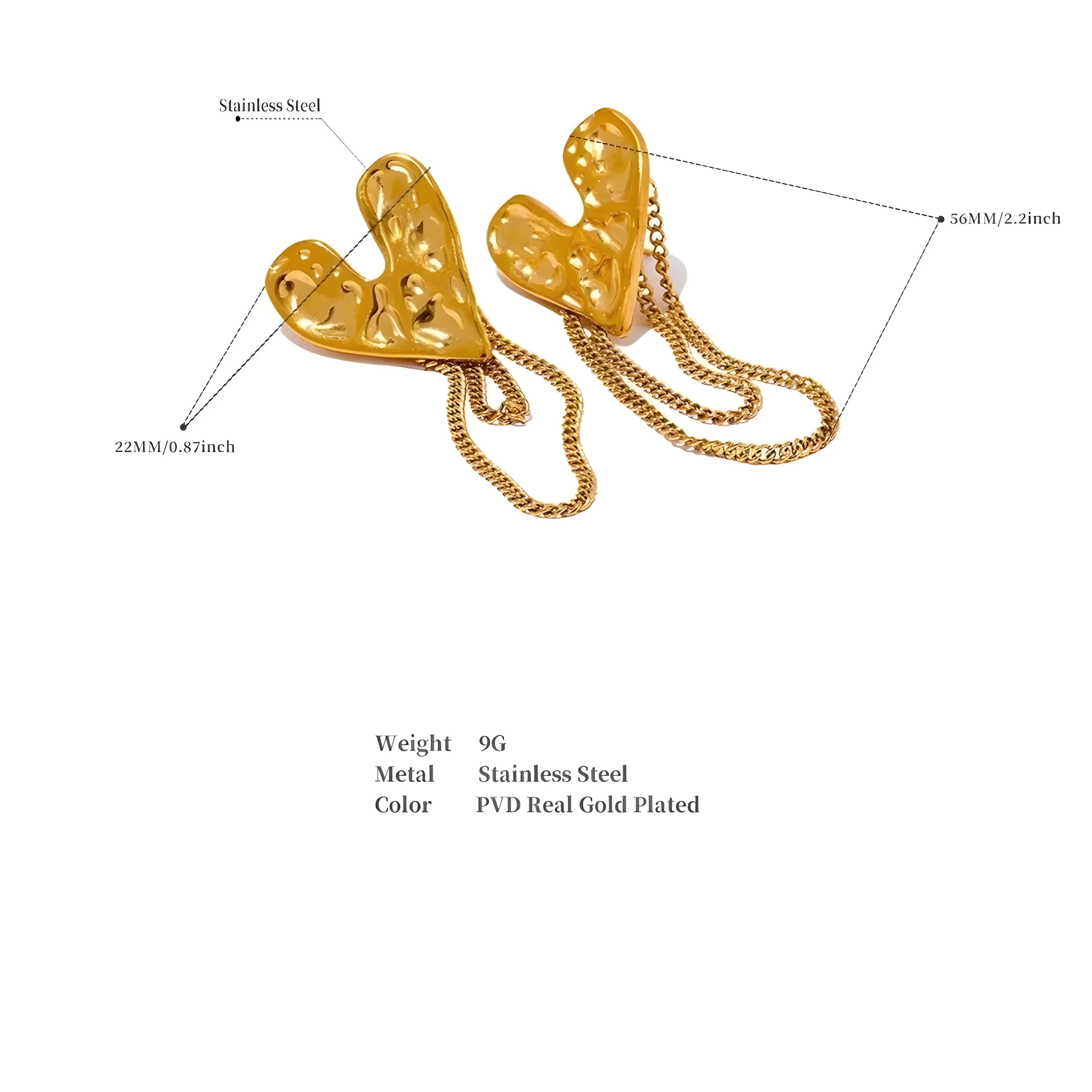 BEHI LEDDA EARRINGS - GioielliperfettiAmz