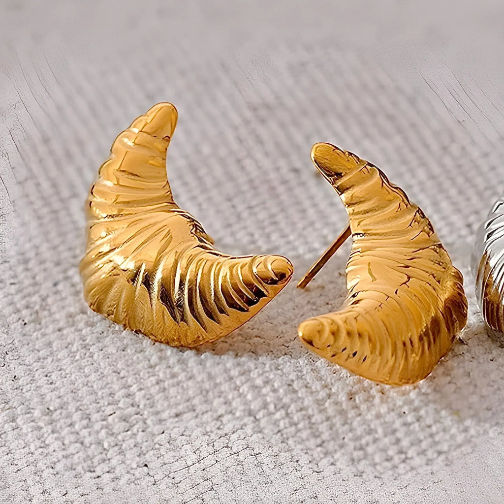 BEHI CROISSANT EARRINGS - GioielliperfettiAmz