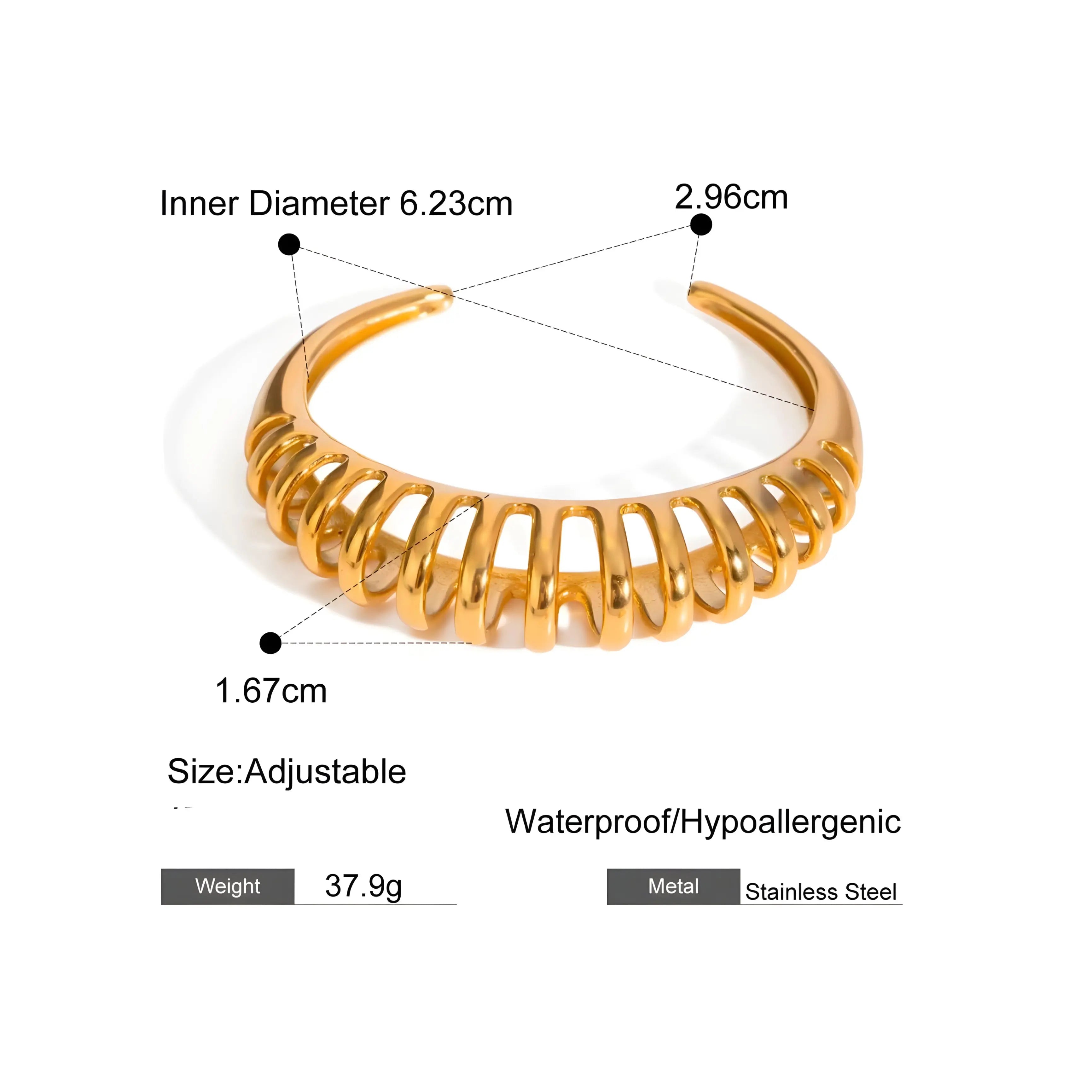 BEHI LUANA BRACELET - GioielliperfettiAmz