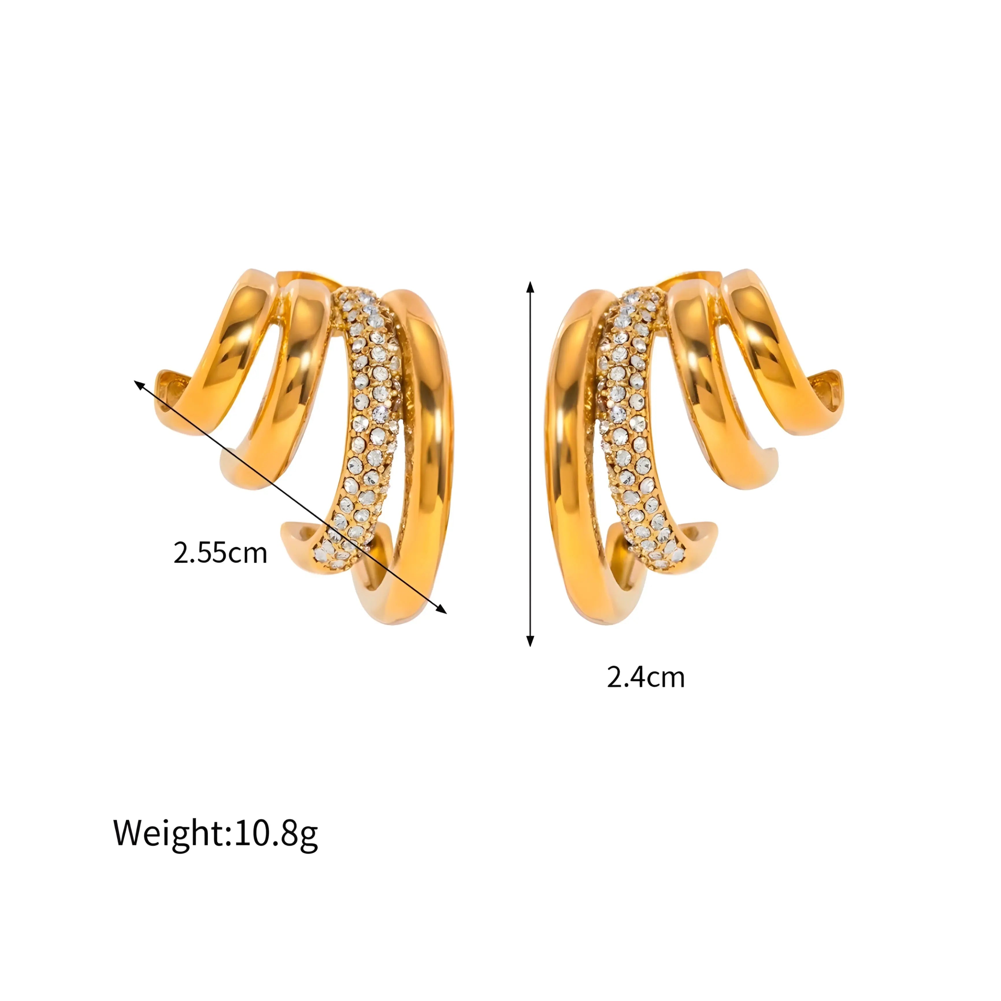 BEHI TRESHA EARRINGS - GioielliperfettiAmz