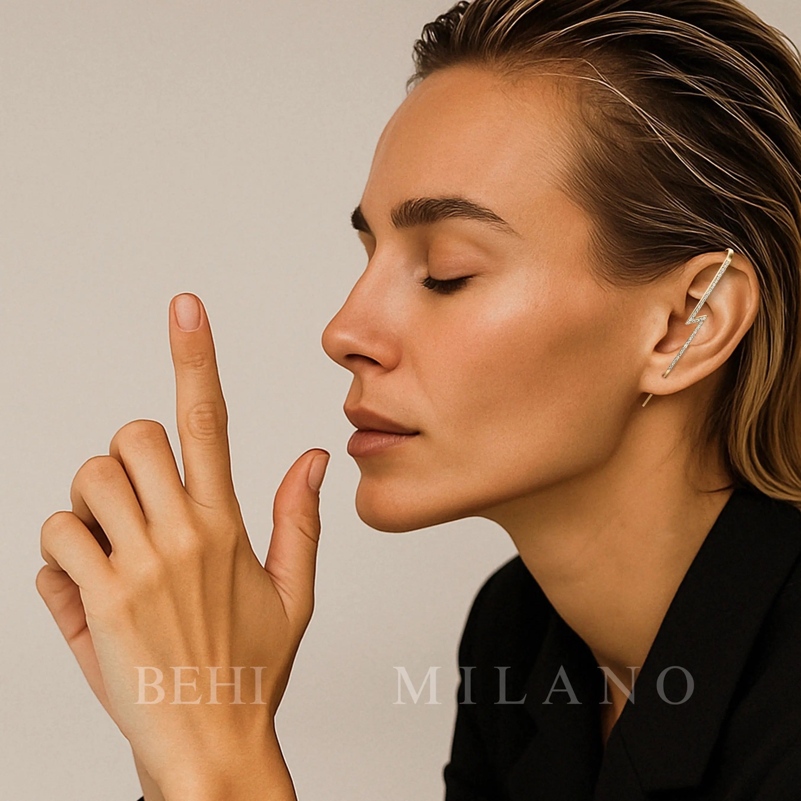 BEHI RENATA EARRINGS - GioielliperfettiAmz