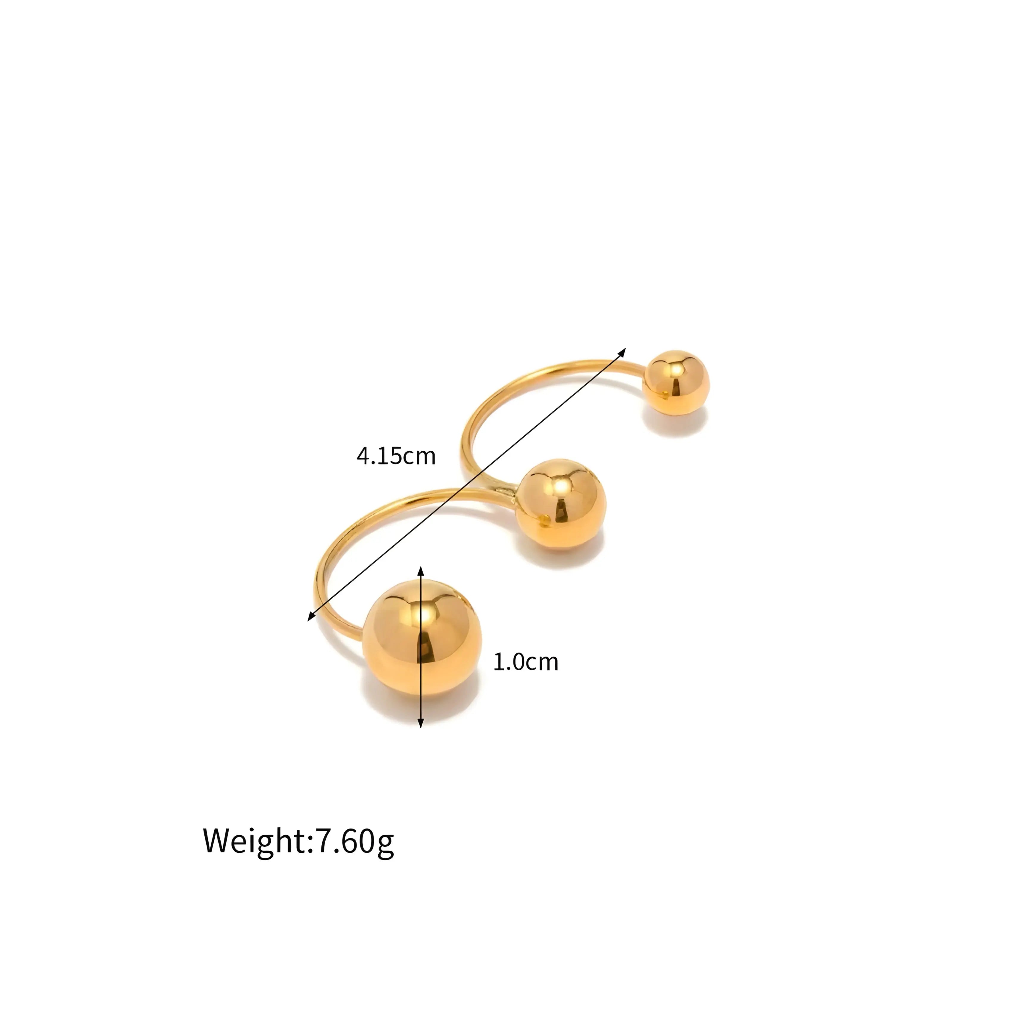 BEHI BENDIS RING - GioielliperfettiAmz