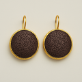 Lava Drop Earrings – Gold Plated PARNIN