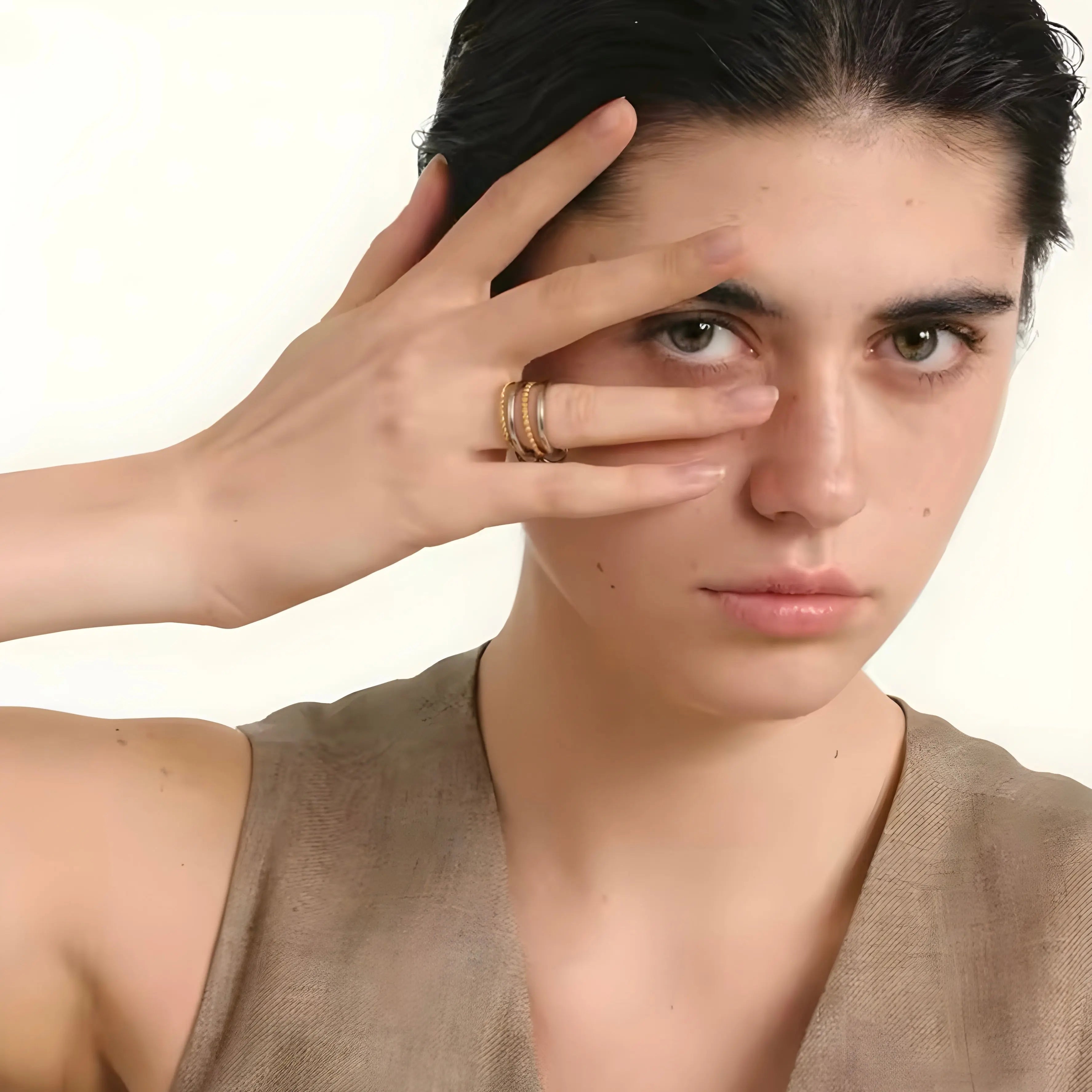 BEHI WAVE RING - GioielliperfettiAmz