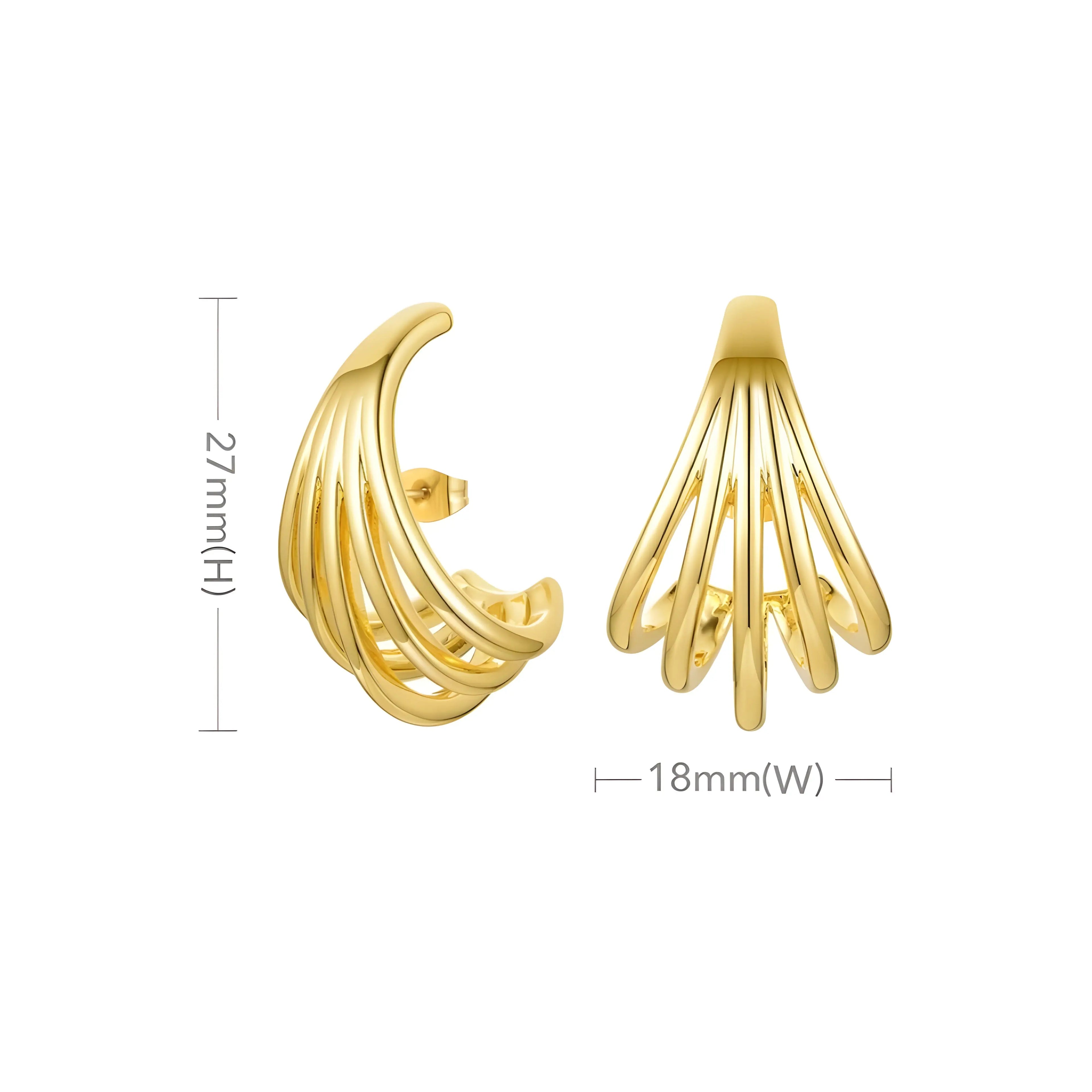 BEHI NIKITA EARRINGS - GioielliperfettiAmz