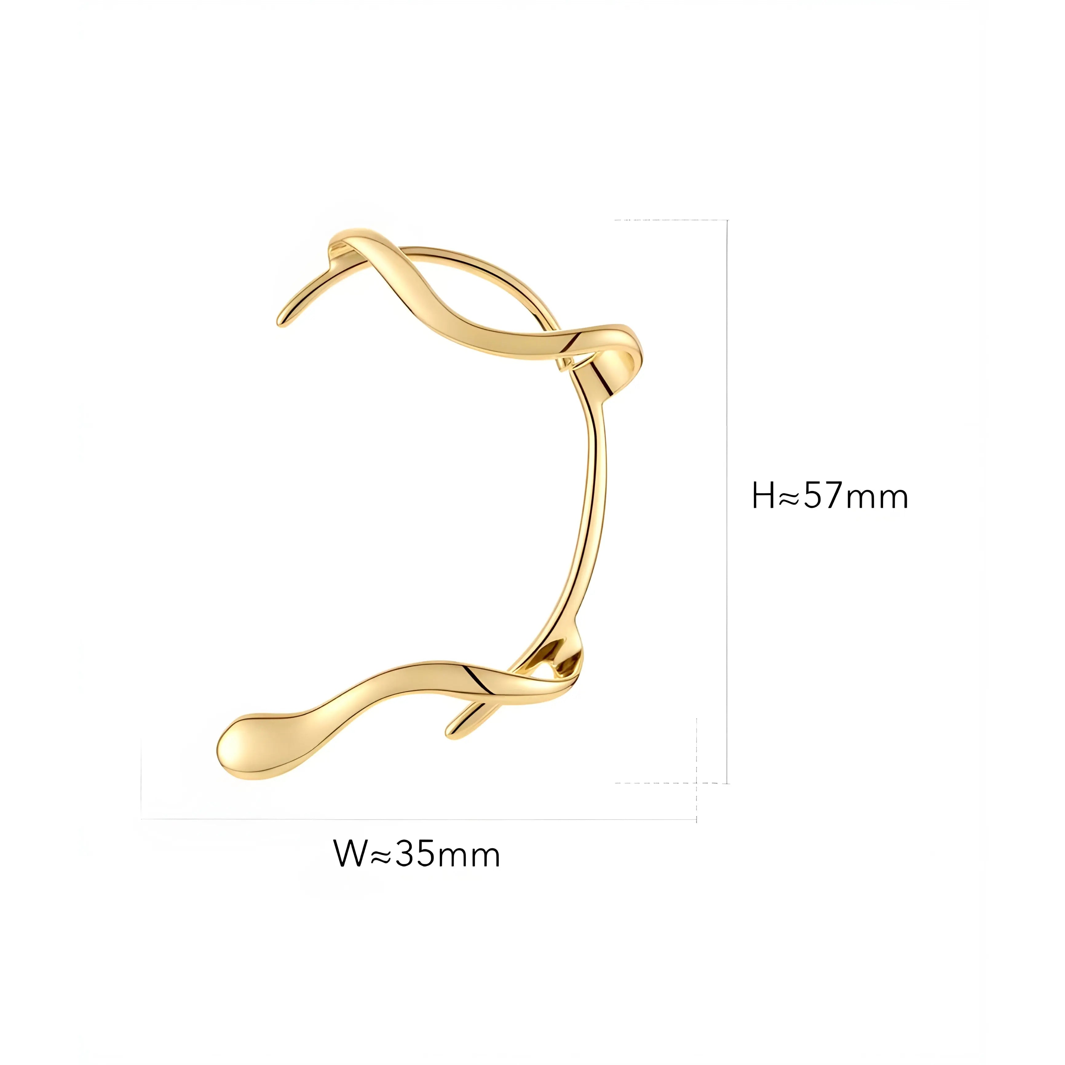 BEHI AFRODITE EARCUFFS - GioielliperfettiAmz