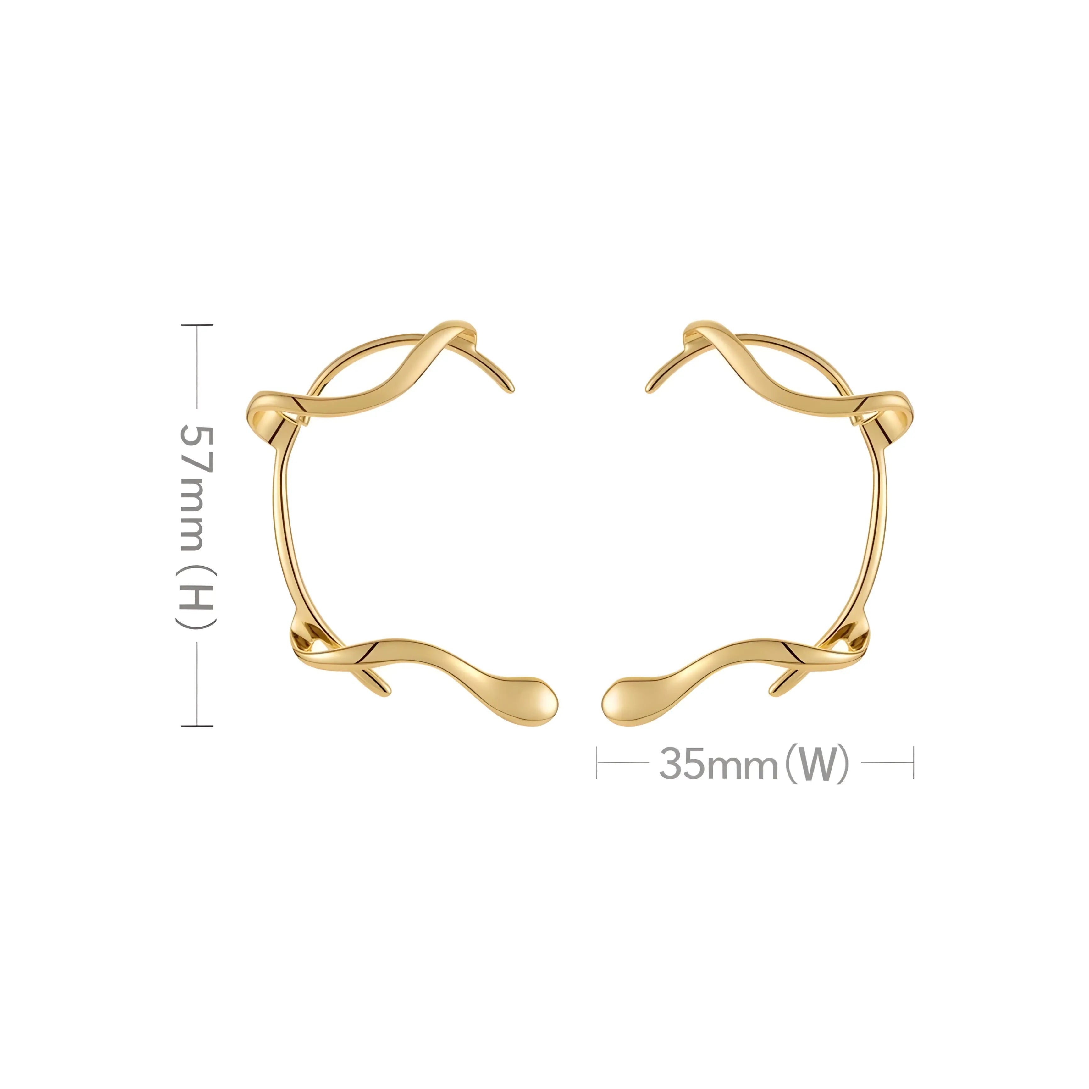 BEHI AFRODITE EARCUFFS - GioielliperfettiAmz