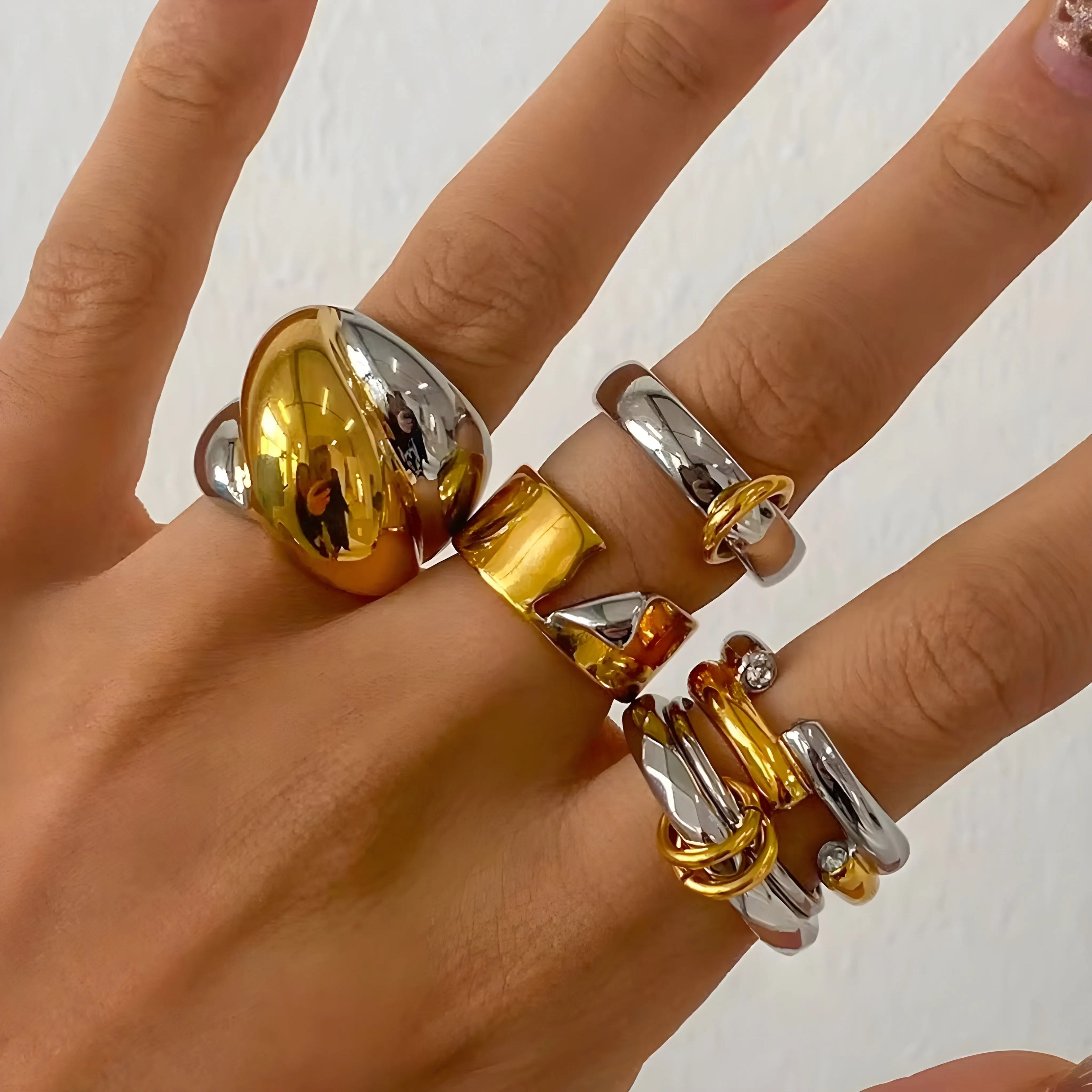 BEHI CHARLOTTE RING - GioielliperfettiAmz