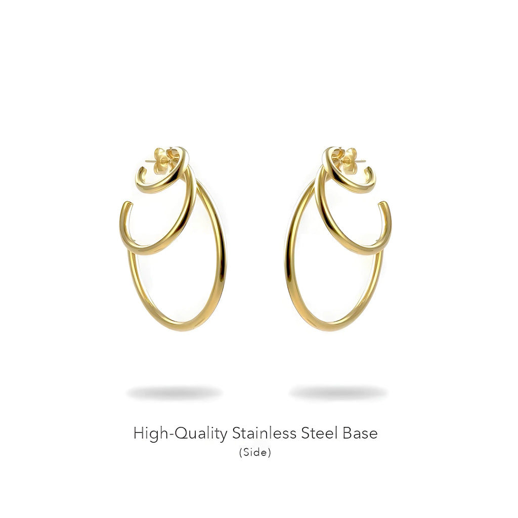 BEHI ARIEL EARRINGS - GioielliperfettiAmz