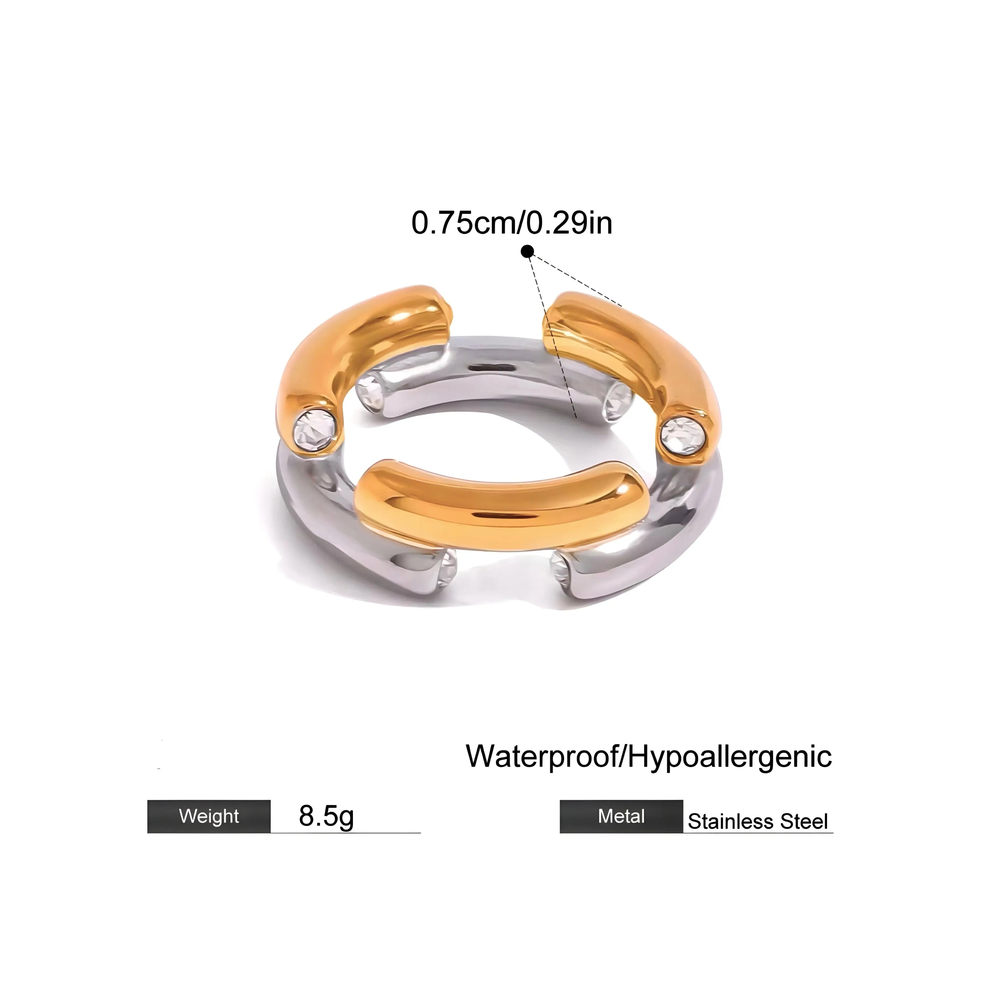 BEHI ARGIO RING - GioielliperfettiAmz