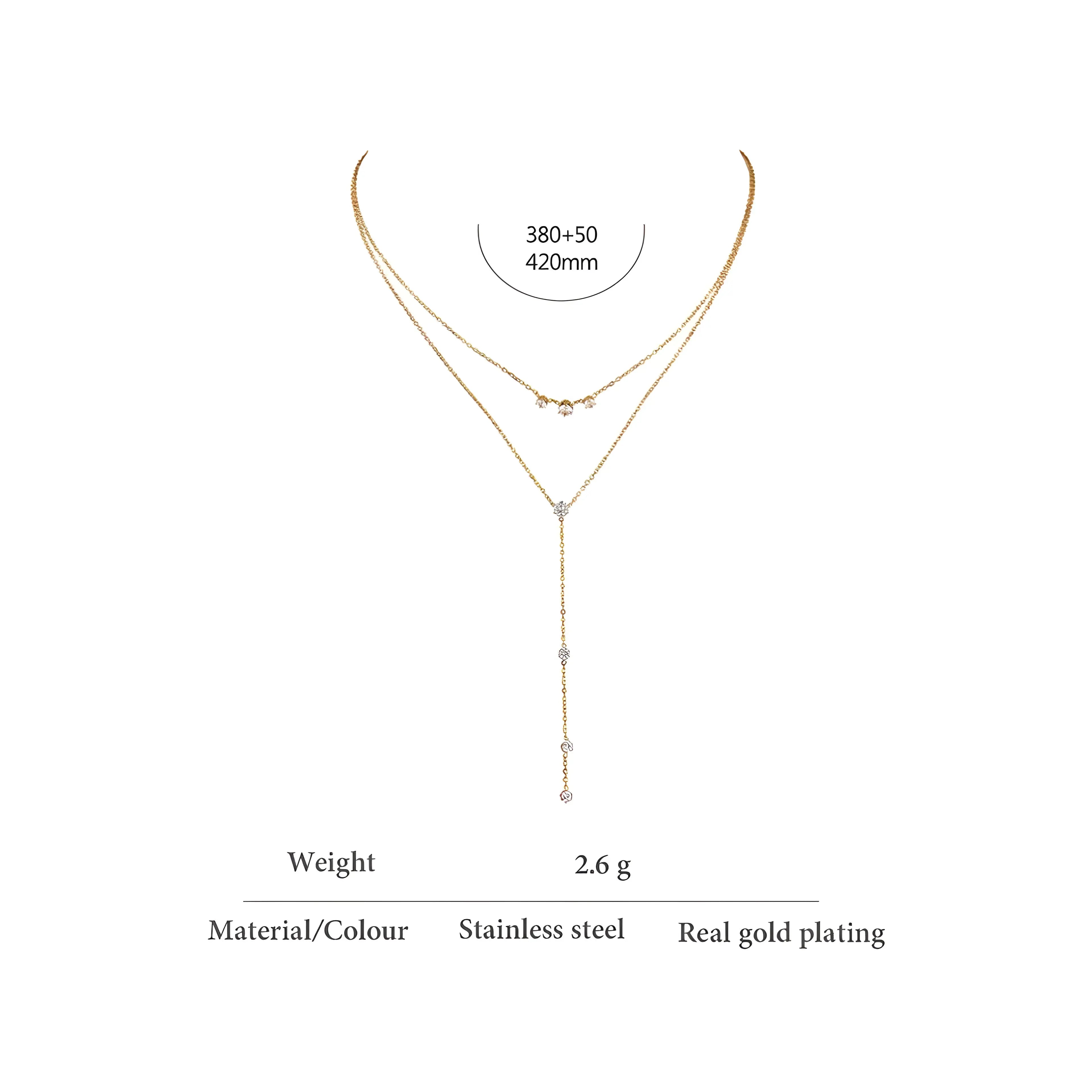 BEHI ALDA NECKLACE - GioielliperfettiAmz