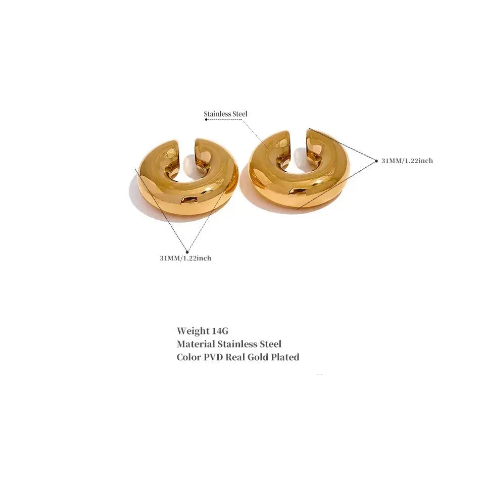 BEHI BARBIE EAR CUFF - GioielliperfettiAmz