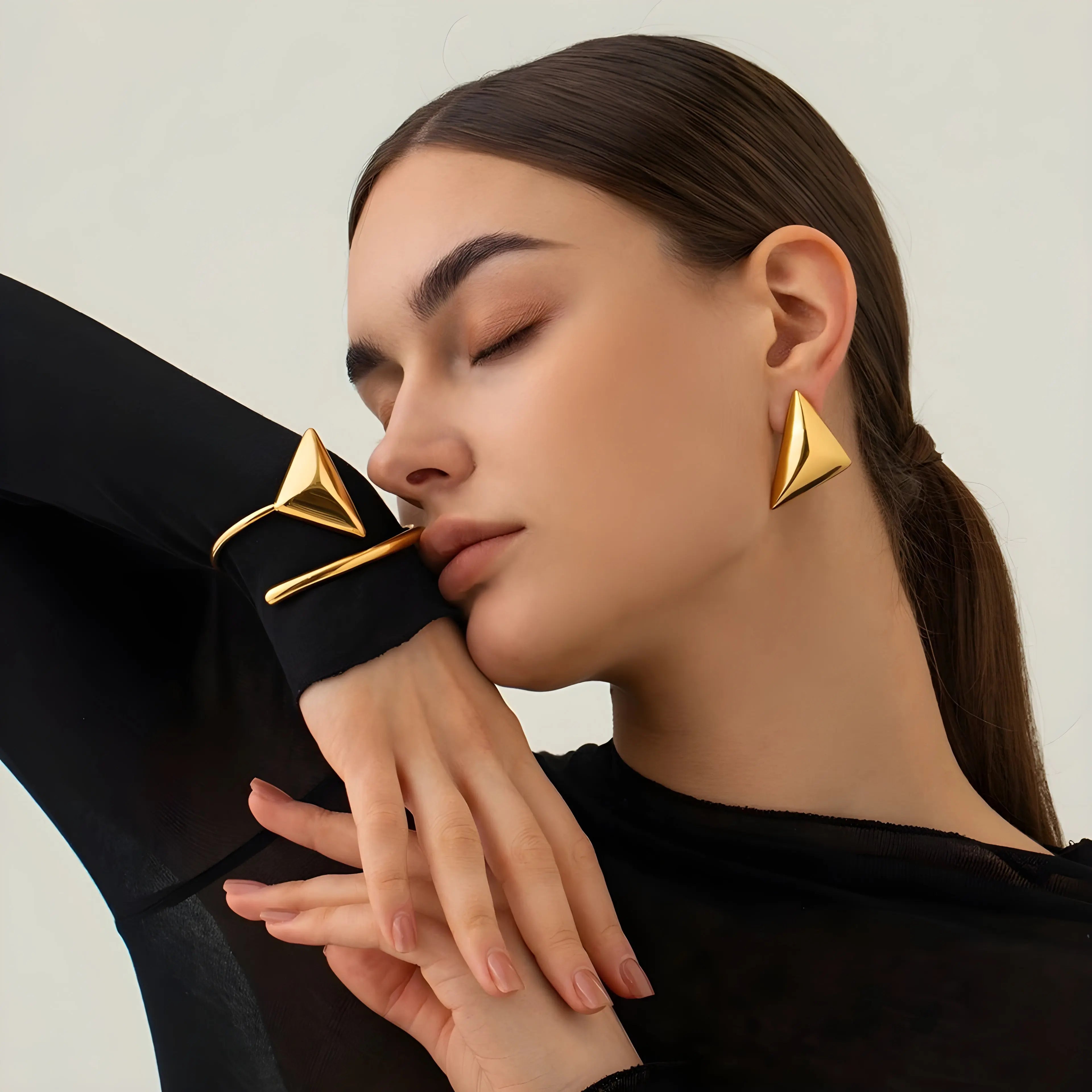 BEHI SANTOSH ca EARRINGS - GioielliperfettiAmz