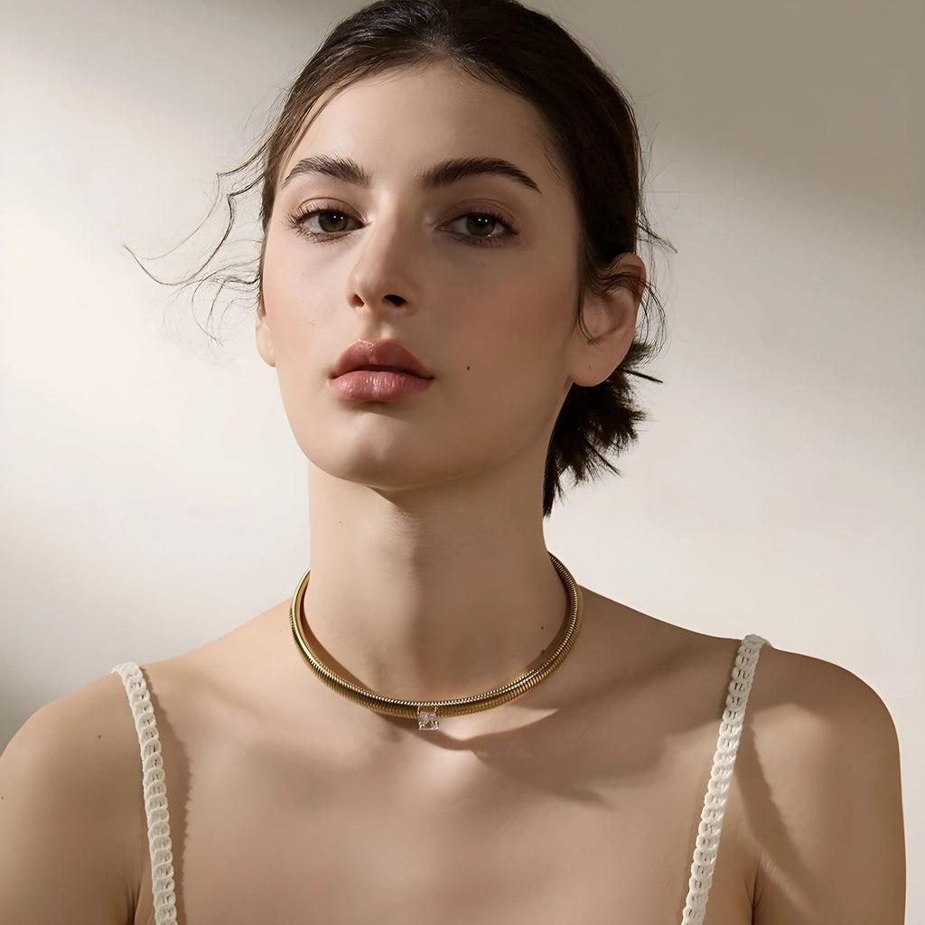 BEHI BEATRIZ CHOKER - GioielliperfettiAmz