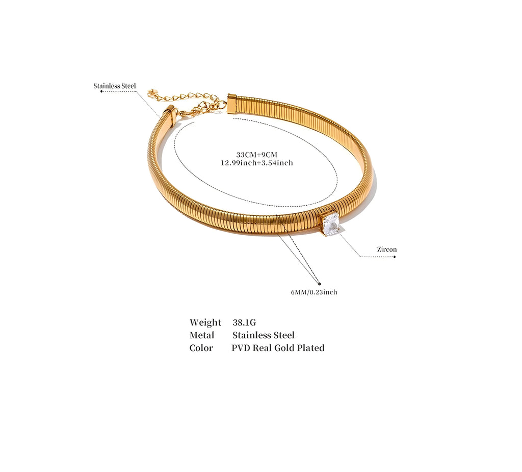 BEHI BEATRIZ CHOKER - GioielliperfettiAmz