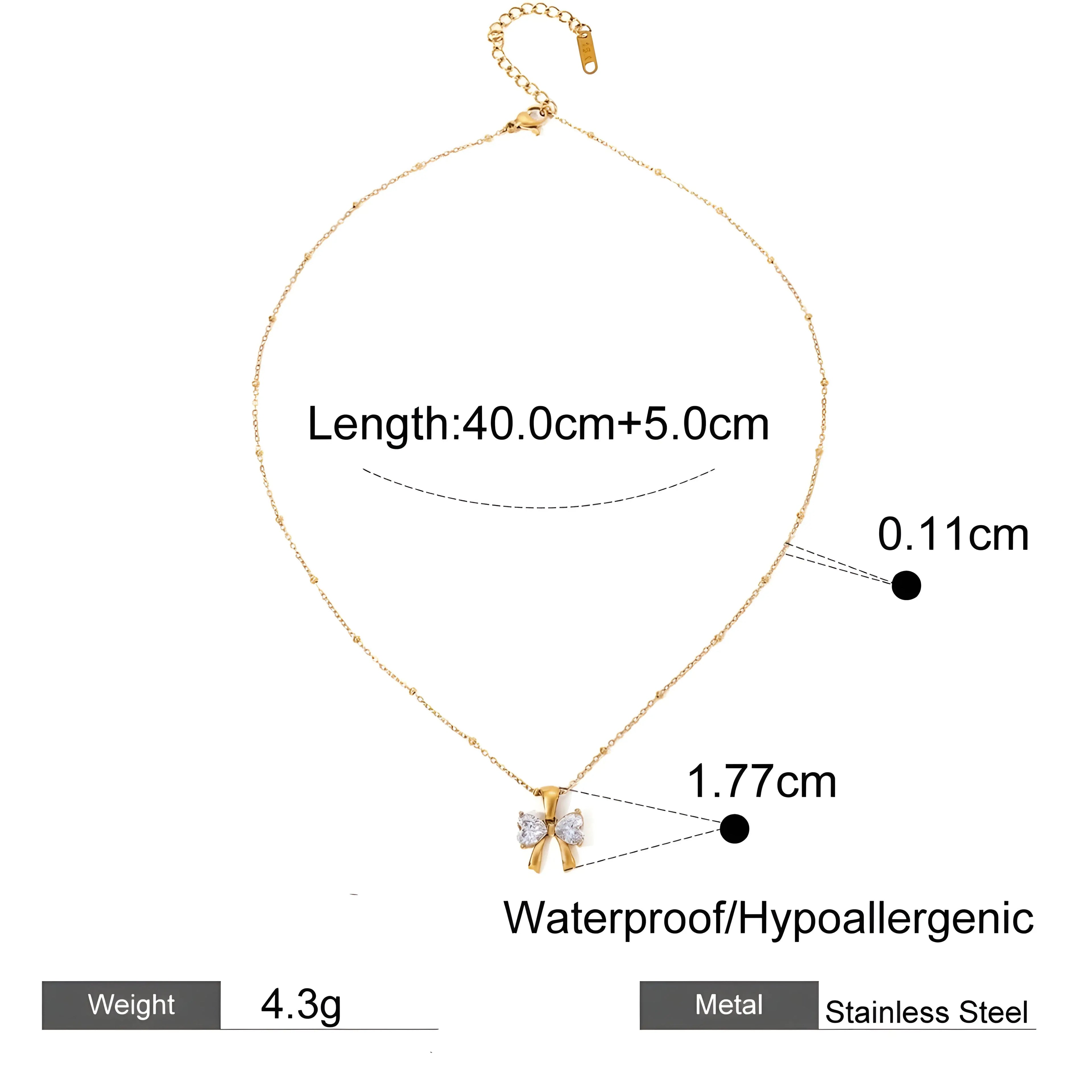 BEHI DALIA NECKLACE - GioielliperfettiAmz