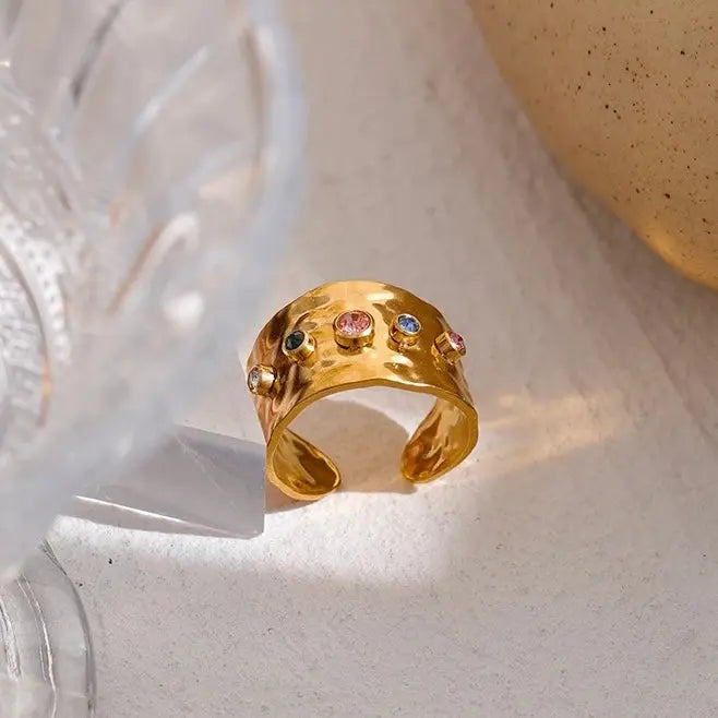 BEHI AZZU RING - GioielliperfettiAmz