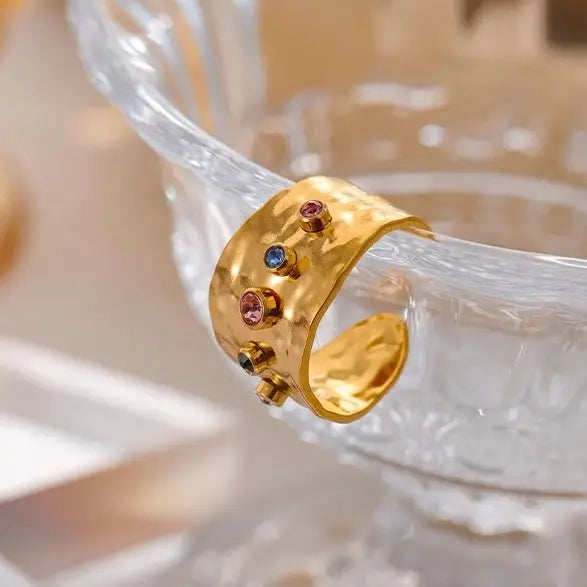 BEHI AZZU RING - GioielliperfettiAmz