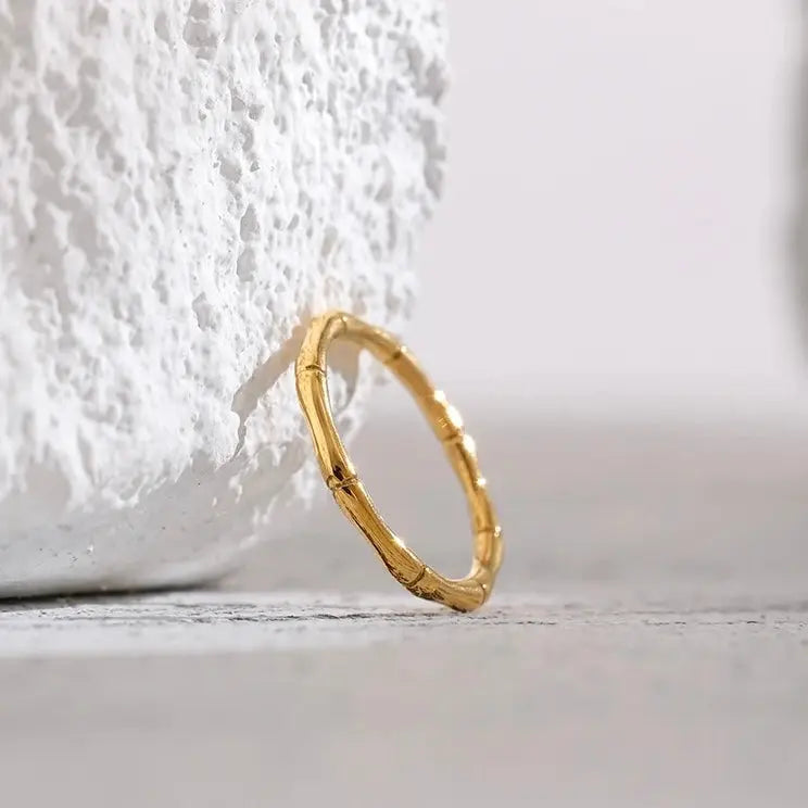 BEHI BAMBOO Ring - GioielliperfettiAmz