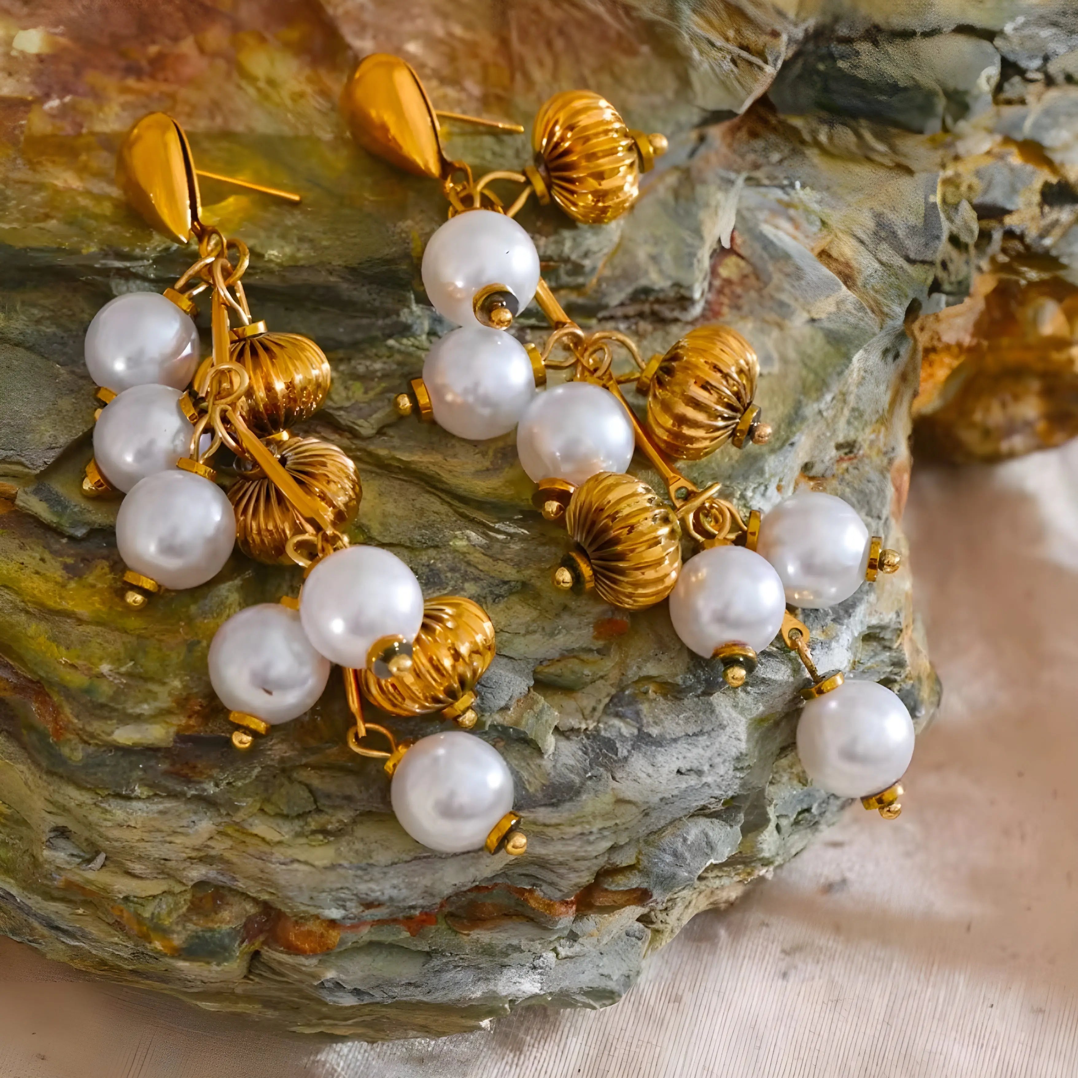 BEHI ROSIBEL EARRINGS - GioielliperfettiAmz