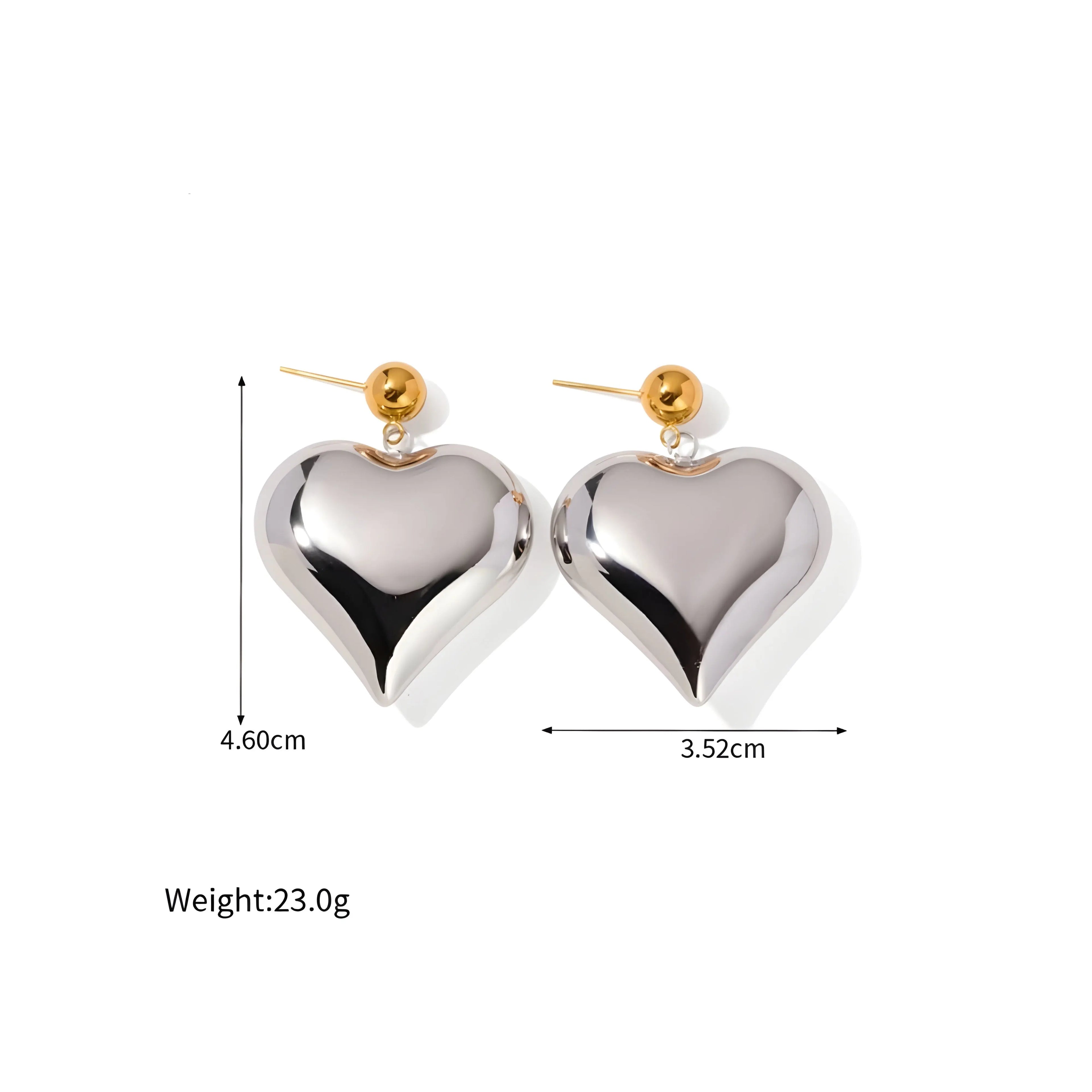 BEHI EMMA xl EARRINGS - GioielliperfettiAmz