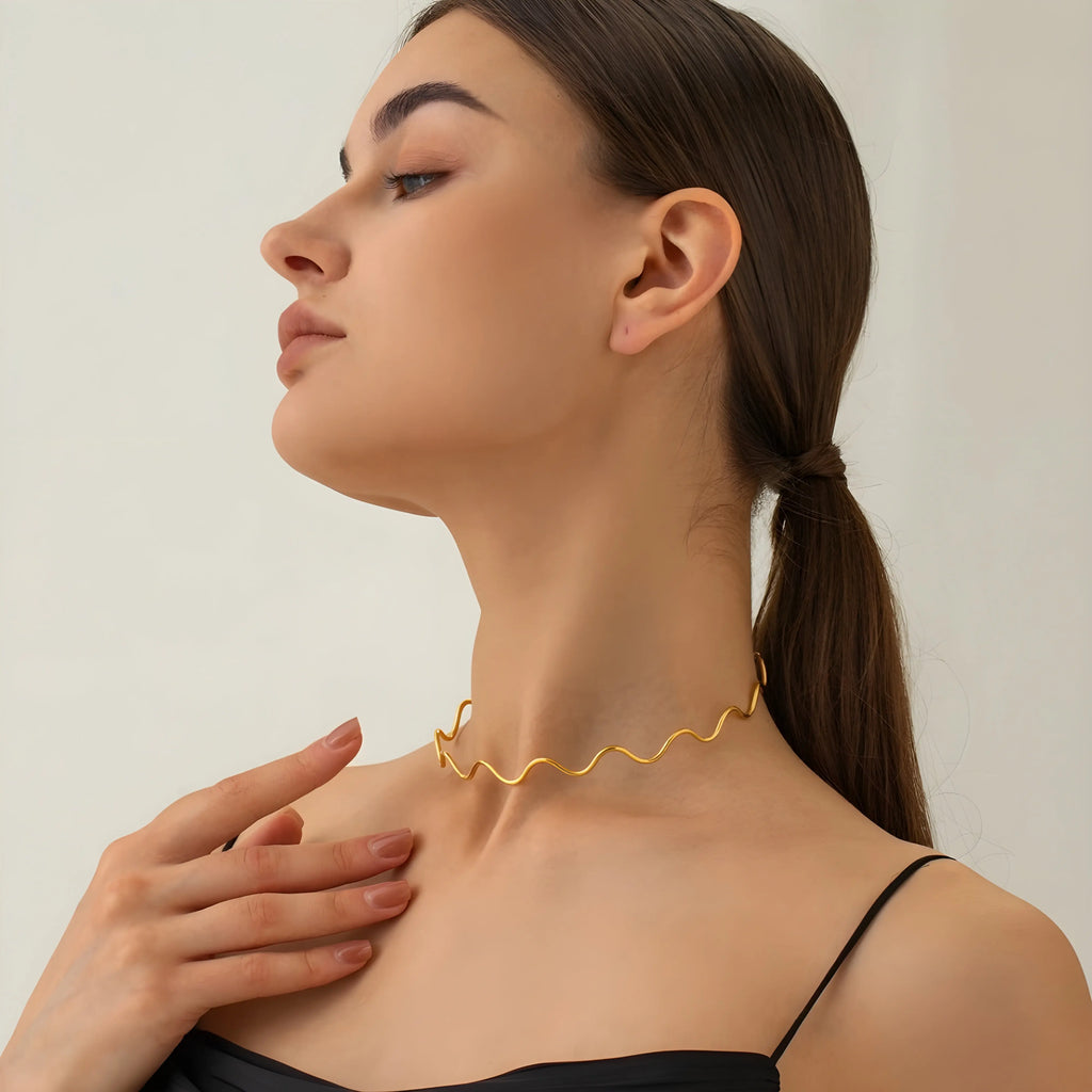 BEHI CARLA CHOKER - GioielliperfettiAmz