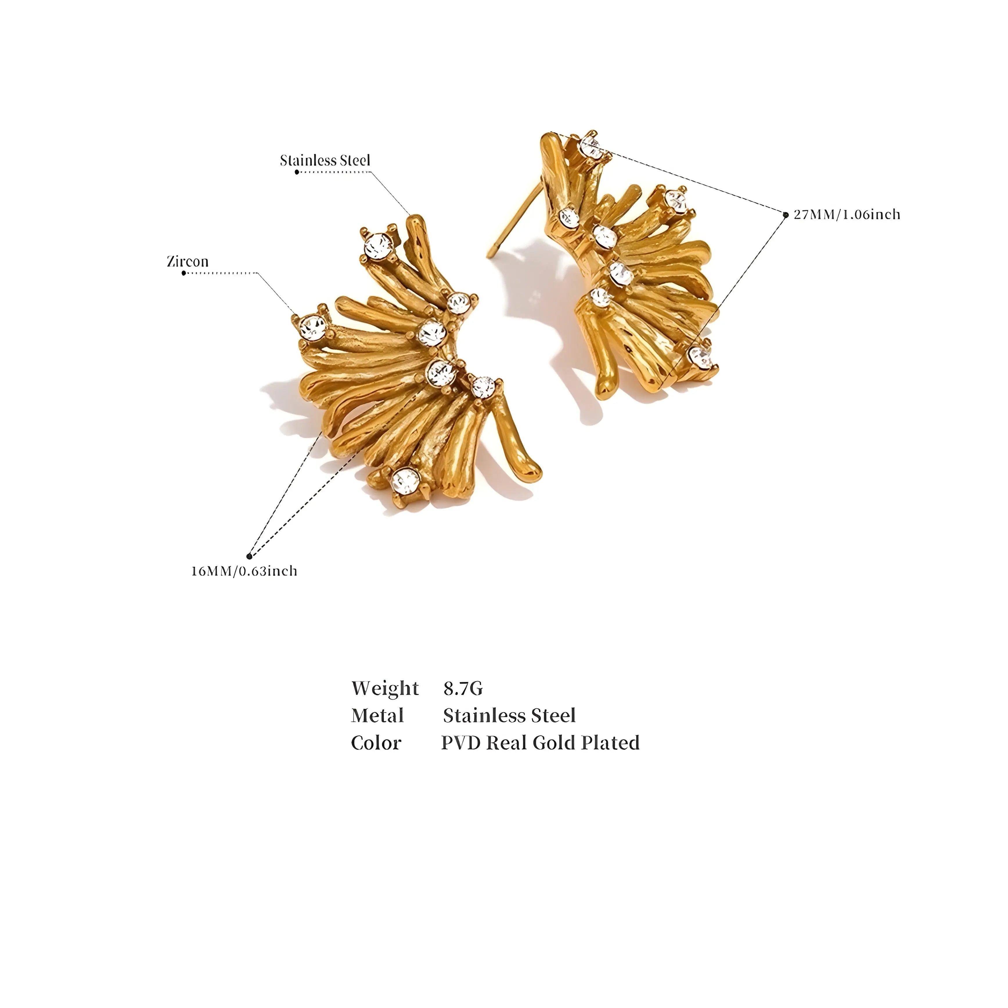 BEHI ARTYMAN EARRINGS - GioielliperfettiAmz