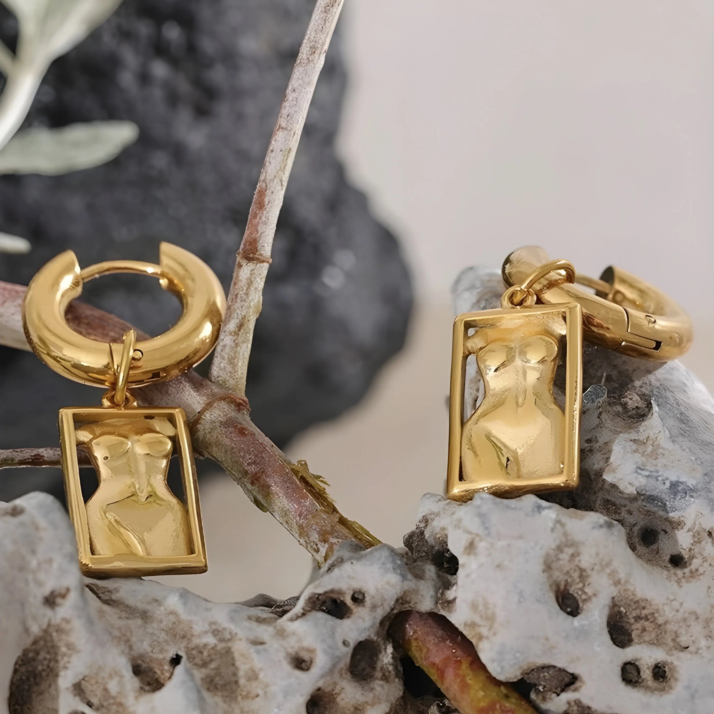 BEHI ROMANESQUE EARRINGS - GioielliperfettiAmz