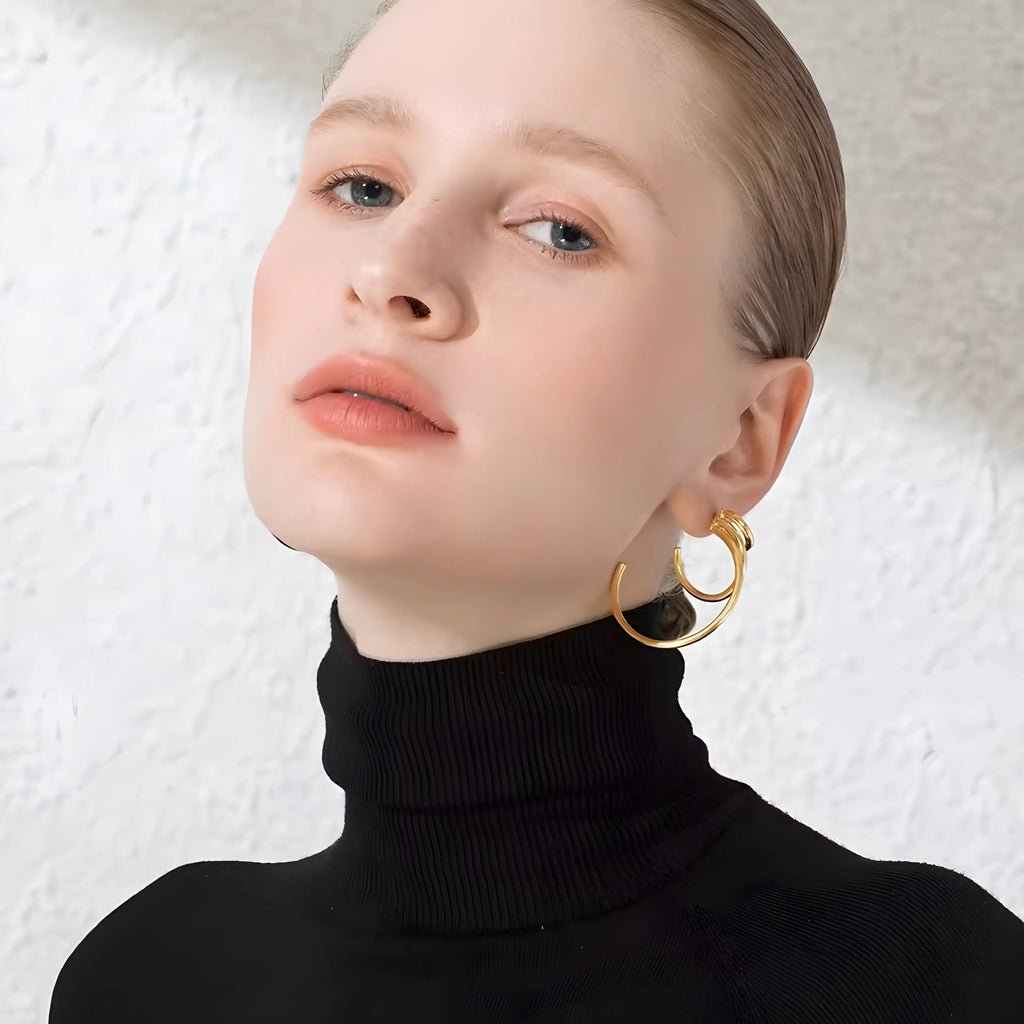 BEHI ARIEL EARRINGS - GioielliperfettiAmz