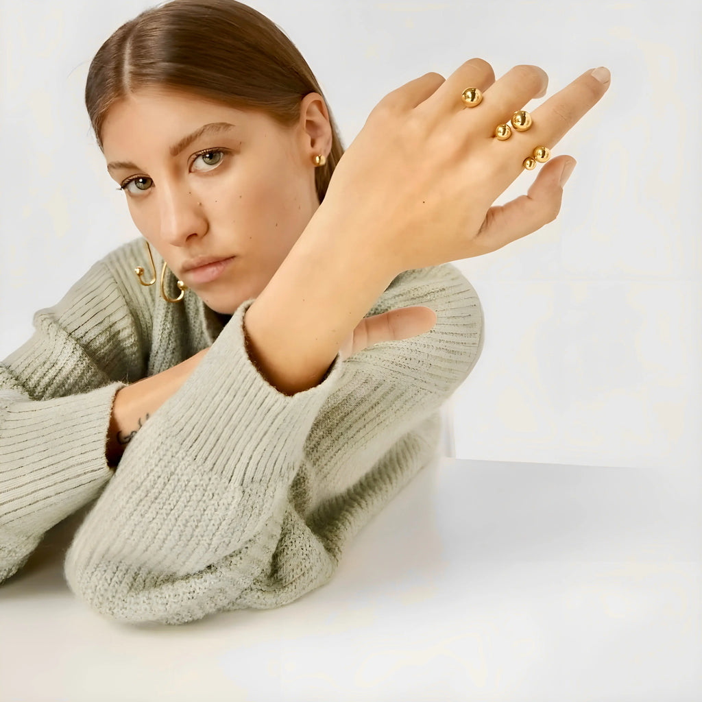 BEHI BENDIS RING - GioielliperfettiAmz