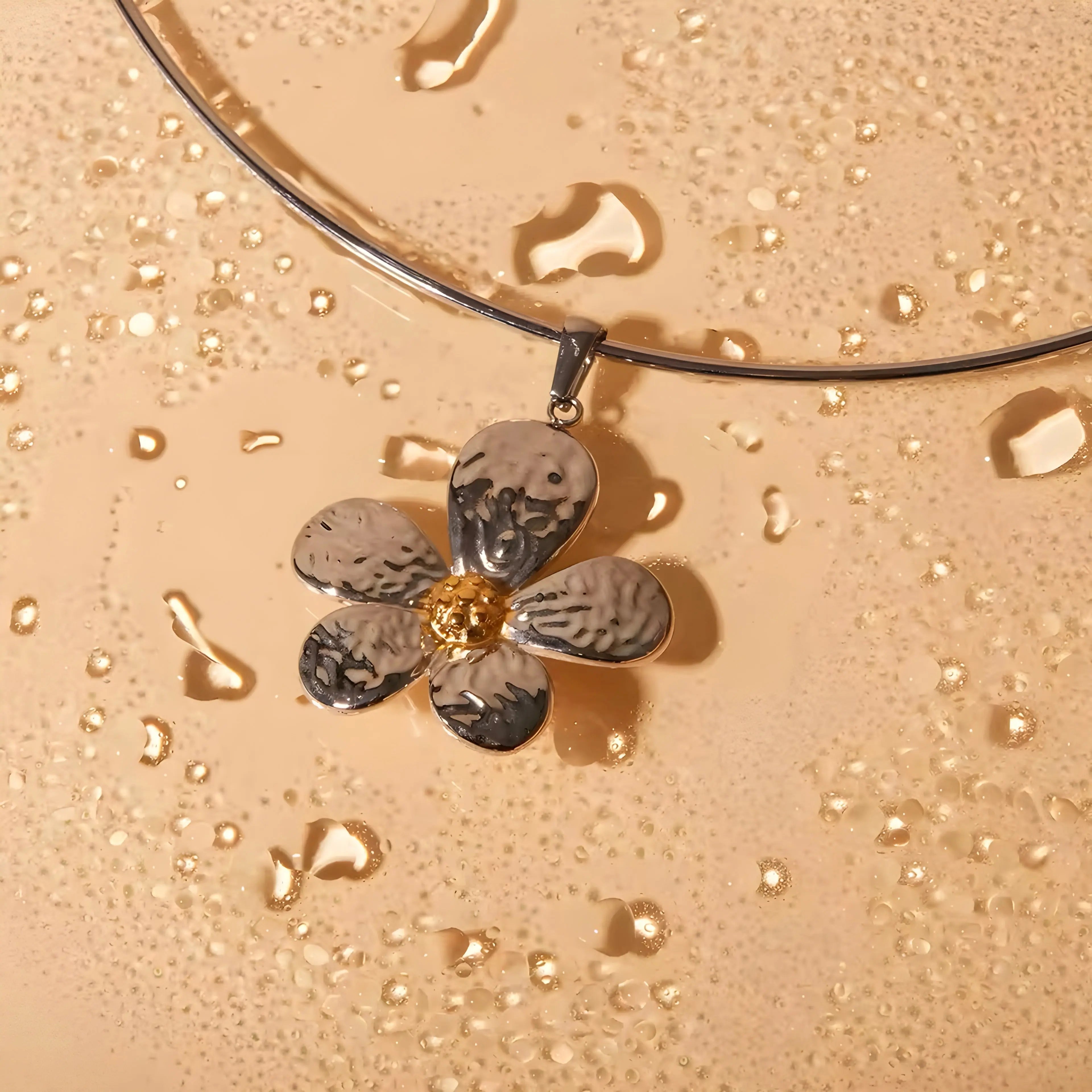 BEHI BLOOM CHOKER - GioielliperfettiAmz