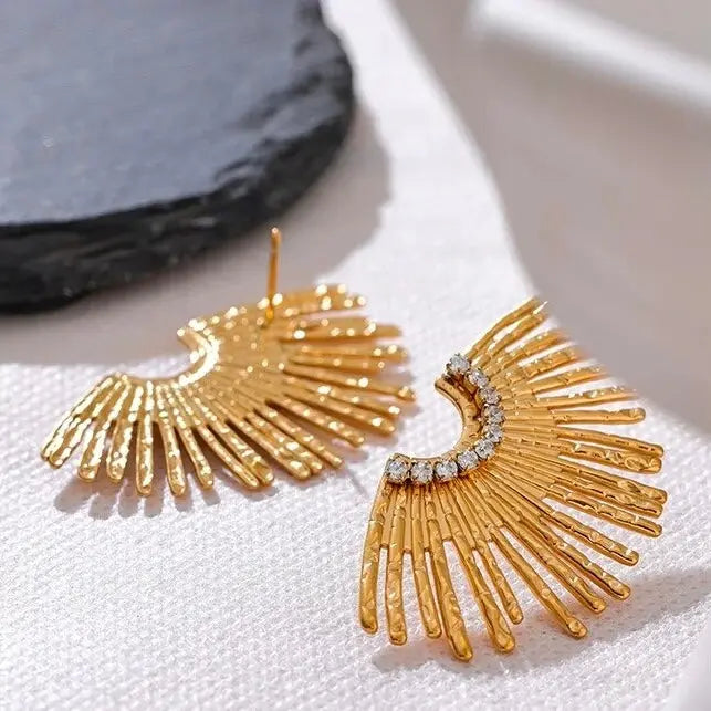 BEHI INDIGAMOND EARRINGS - GioielliperfettiAmz