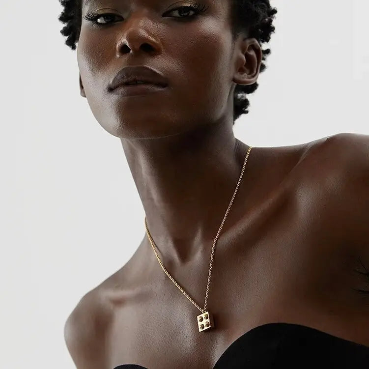 BEHI LEGO NECKLACE - GioielliperfettiAmz
