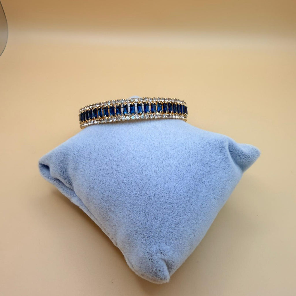 Regal Shine – Bracciale Placcato Oro con Gemme Colorate PARNIN