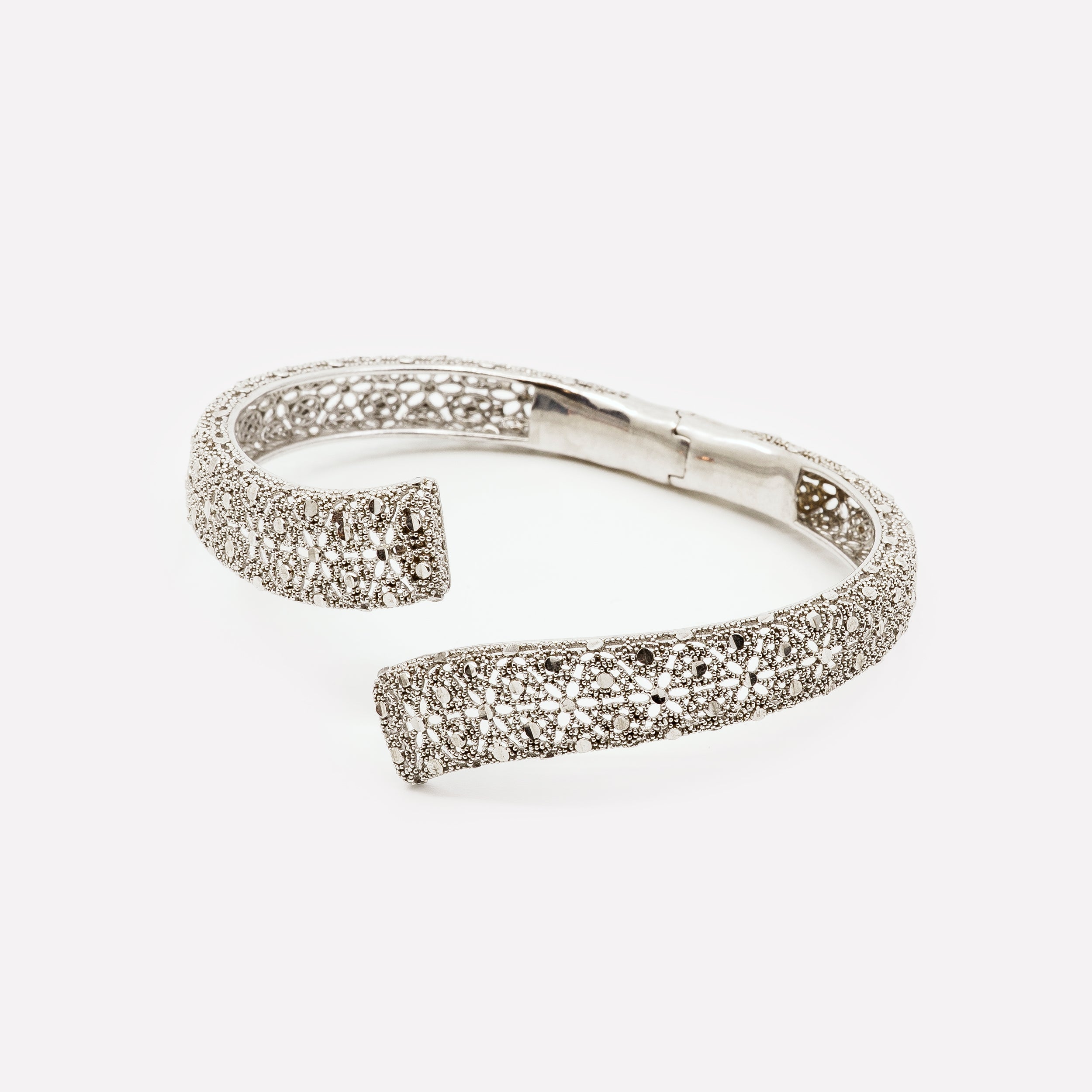 BRACCIALE WRAP IN ARGENTO MINA MINA