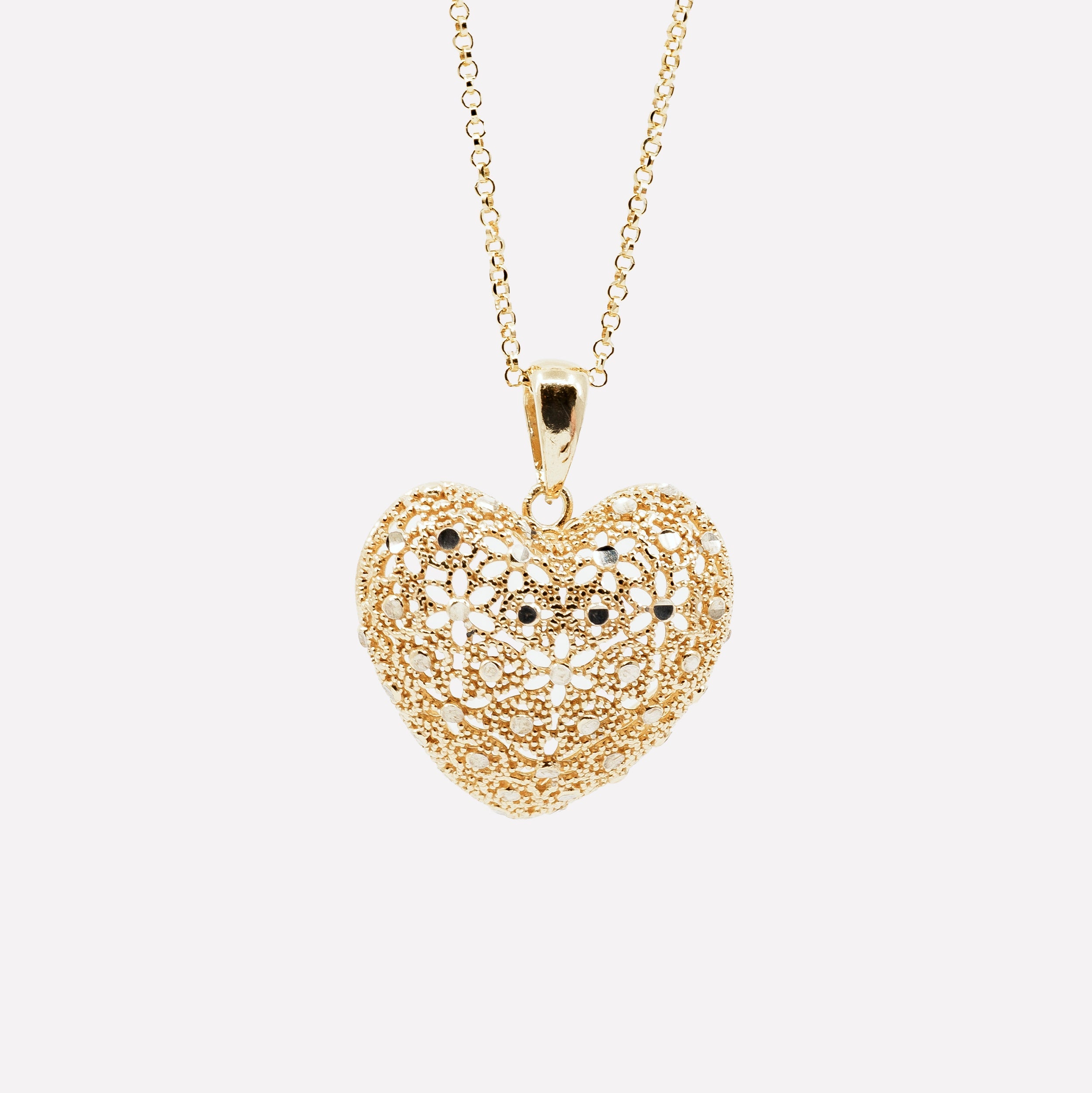 COLLANA CUORE IN ARGENTO "CUORE GROSSO" MINA MINA