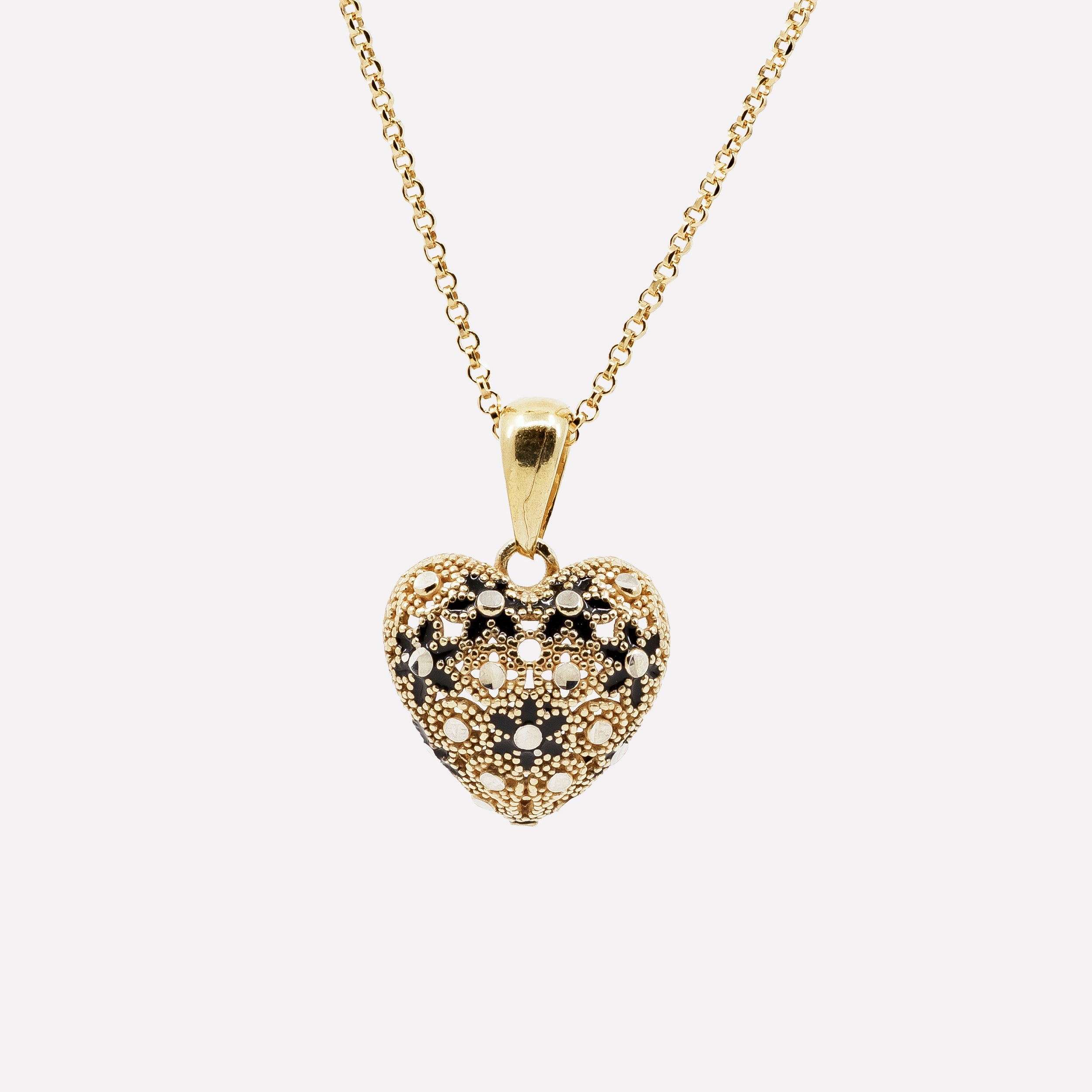 COLLANA MINI HEART IN ARGENTO MINA MINA
