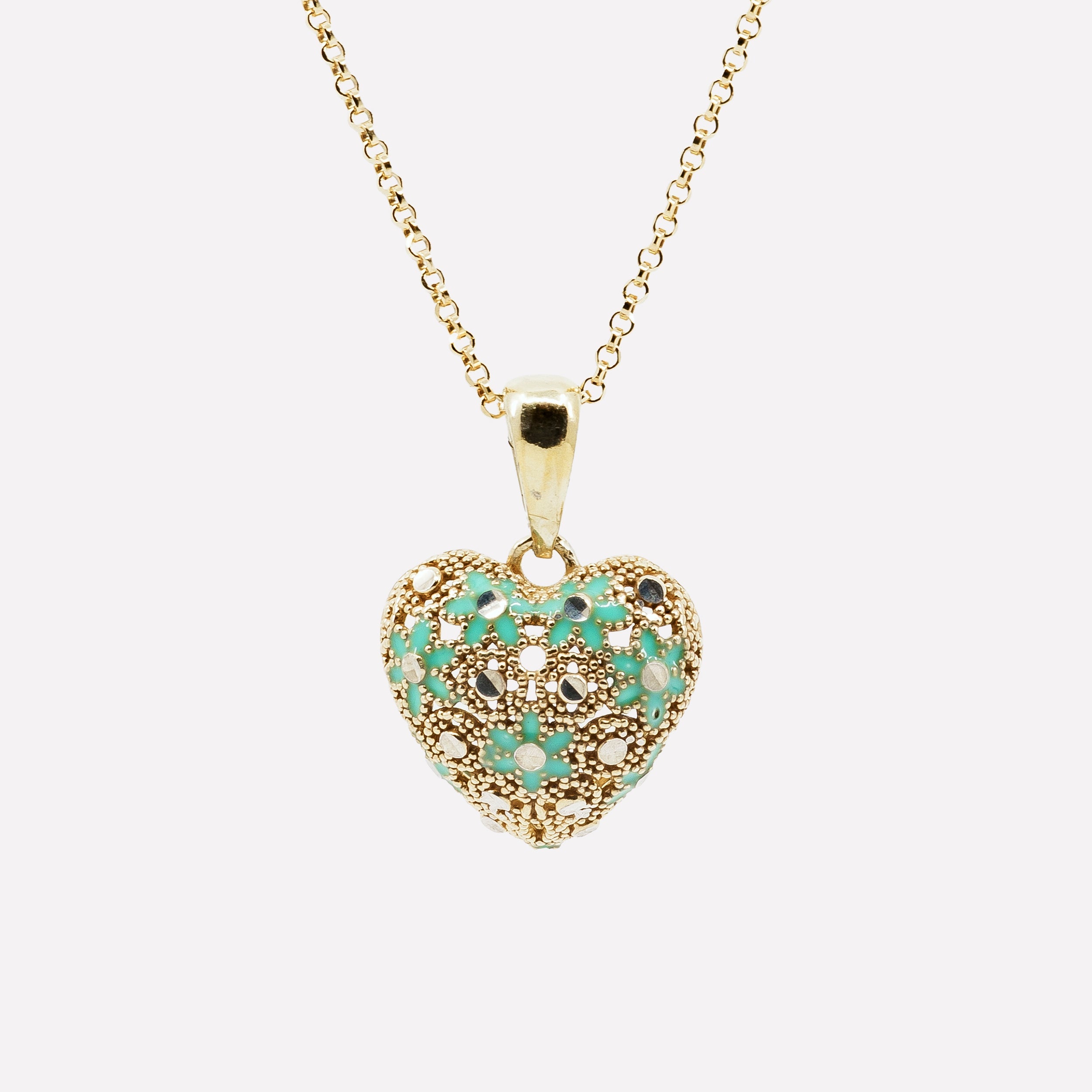 COLLANA MINI HEART IN ARGENTO MINA MINA